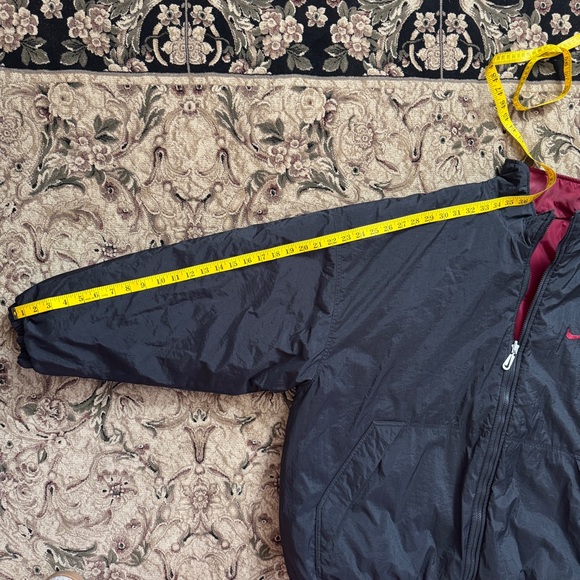 💖 Nike Vintage ‘90s Reversible Thick Puffer Jacket - Picture 15 of 16